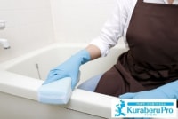 浴室クリーニングは当店へお任せ☆水垢もカビもしっかり洗浄致します！